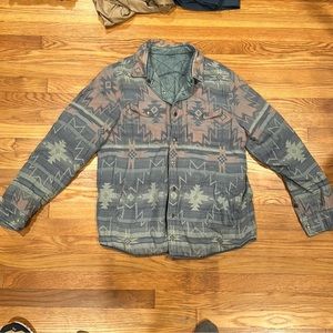 Faherty REVERSIBLE quilted jacket Size XL